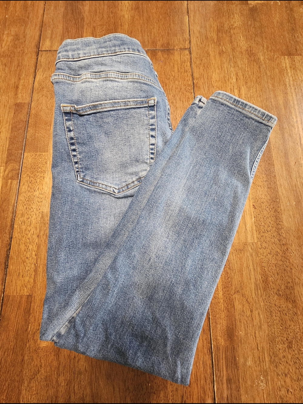 Topshop Light Blue Skinny Jeans